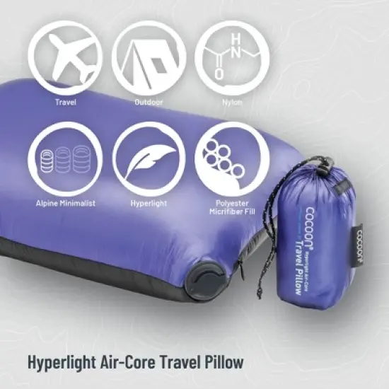 COCOON - Premium - Hyperlight AirCore Pillow image {4}