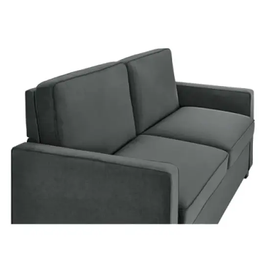 Queen Cassidy Sofa Sleeper Gray Velvet - Room & Joy image {10}