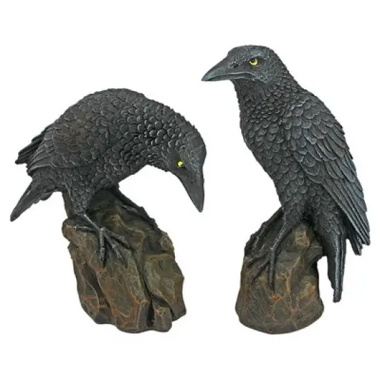 Design Toscano Mystic Night Raven Statues image {1}