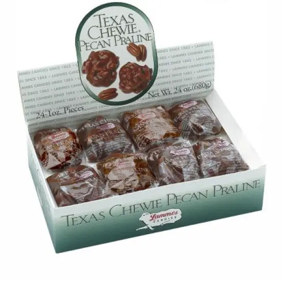 Lammes Candies Texas Chewie Pecan Pralines 15 Pieces image {7}