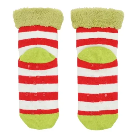 The Grinch Grinch Face Women's Quarter Crew Sock image {2}