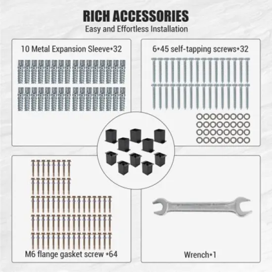 Post Base, Deck Brackets 4 Pack Heavy Duty Steel - Rust-Resistant Post Anchors with Hardware Kit for Fence, Deck, Gazebo image {3}