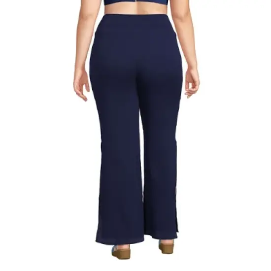 Lands' End Women's Cotton Gauze Swim Cover-up Pants image {1}