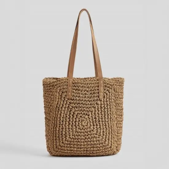 Handwoven Straw Tote Bag - Cupshe image {3}