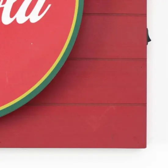 Vintage Coca Cola Metal Backlit LED Wall Sign - American Art Decor image {5}
