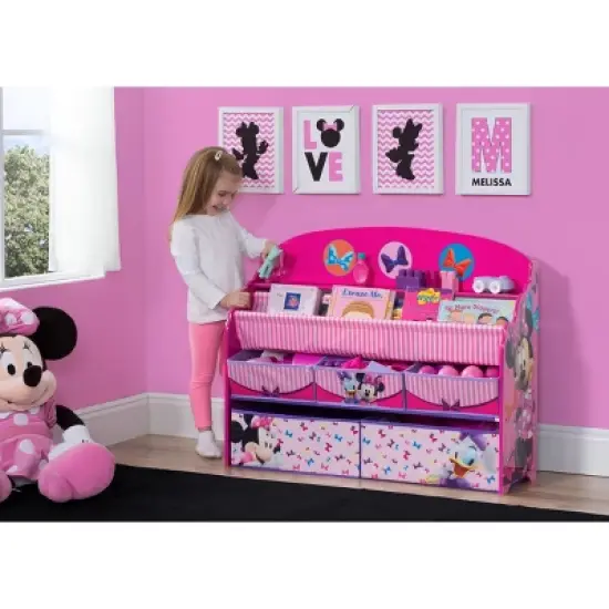 Disney Minnie Mouse Deluxe Boy & Toy Organizer - Delta Children image {1}