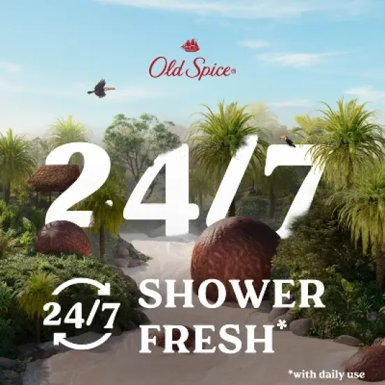 Old Spice Men's Body Wash - Moisturize with Shea Butter image {2}