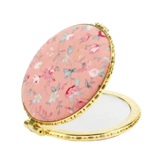 Unique Bargains Compact Round Mini Mirror for Purse 1 Pc image {9}