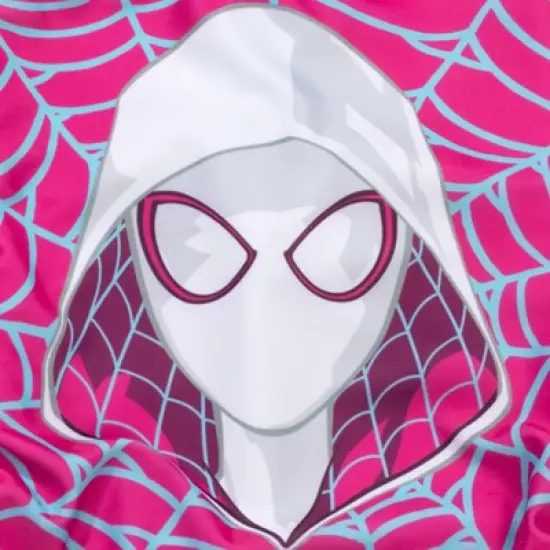 Marvel Spider-Man Ghost-Spider Girls One Piece Bathing Suit Little Kid image {4}