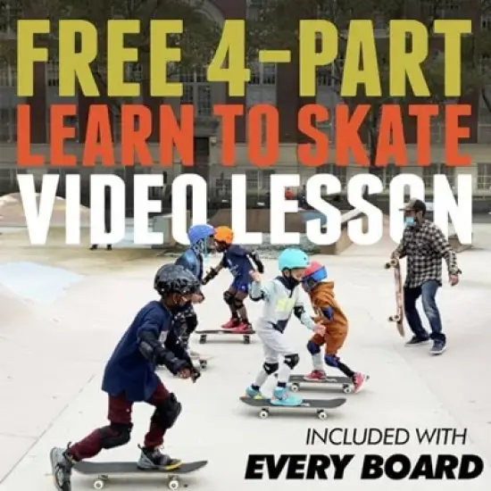 Magneto 44 inch Kicktail Cruiser Longboard Skateboard, Bamboo and Hard Maple Deck, Made for Adults, and Teens(Retro Surf) image {2}