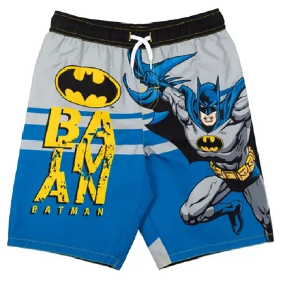 DC Comics Justice League The Flash Superman Batman 3 Pack Swim Trunks Toddler image {5}