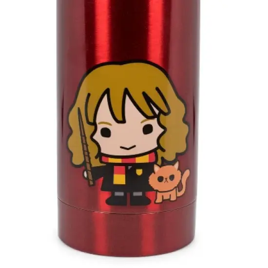 Seven20 Harry Potter Hermione Aluminum Sleek Insulated 16 Ounce Travel Water Bottle image {2}