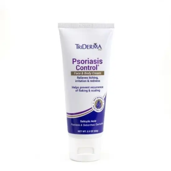 TriDerma MD Psoriasis Control Face & Body Cream (2.2 oz) Tri Derma Relief & Care for those suffering from skin psoriasis image {2}
