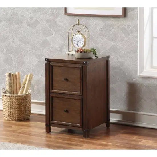 2 Drawers Baton Rouge File Cabinet - OSP Home Furnishings image {6}