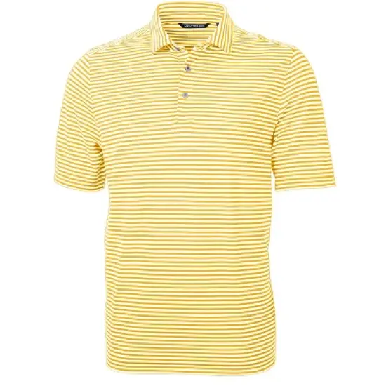 Cutter & Buck Virtue Eco Pique Stripe Recycled Mens Polo Shirt image {16}