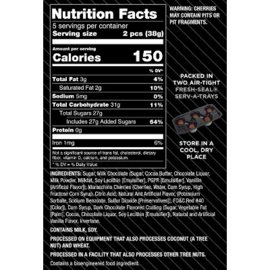 Queen Anne French Vanilla Milk Chocolate Covered Cordial Cherries | 6.6 oz | 10 Piece Gift Boxes | Whole Cherry Sweet Creamy Fruity Flavor image {1}