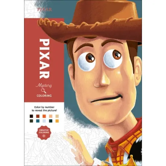 Disney Mystery Coloring: Pixar - (Paperback) image {1}