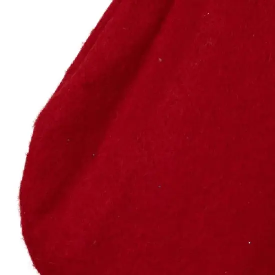 Northlight 19" Red Jolly Snowmen Scene Christmas Stocking image {4}