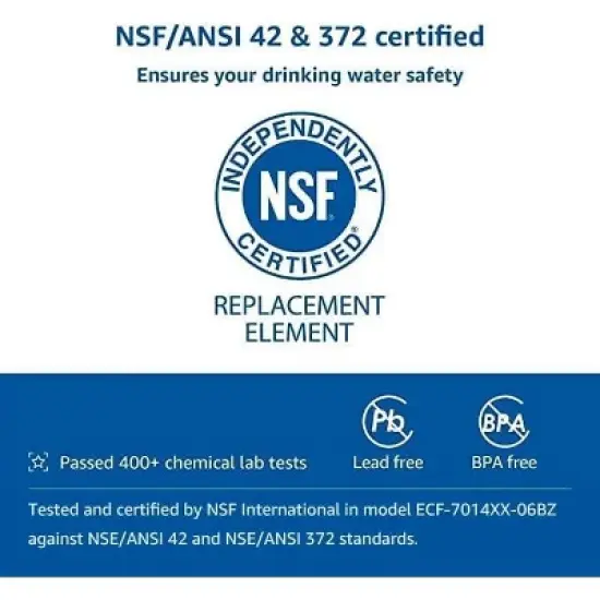 Waterdrop Replacement for Brita Filters, Pitchers, Dispensers, NSF Certified Pitcher Water Filter, Brita Classic OB03, Mavea,Pack of 6 image {1}