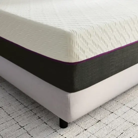 Twolike 8 Inch Comfort Memory Foam Mattress with Breathable & Removable Cover, without Fiberglass for Safer Sleep image {1}