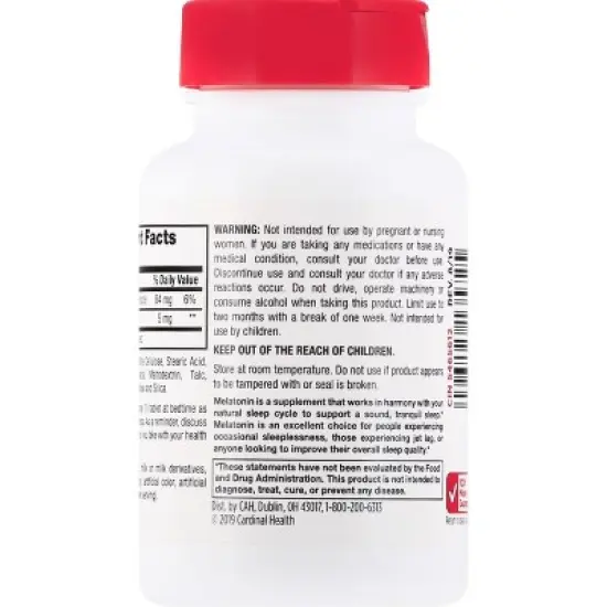 Leader Tablets 5 mg Melatonin 120 ea image {2}