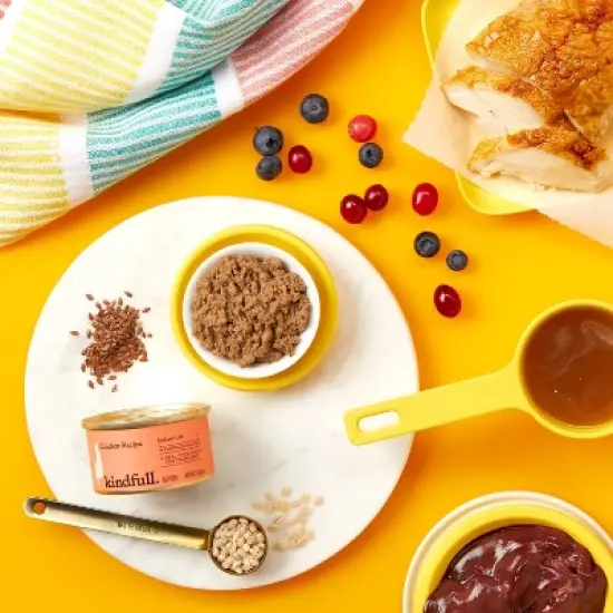 Chicken Pate Recipe for Indoor Cats Wet Cat Food - Kindfull&trade; 3oz image {1}
