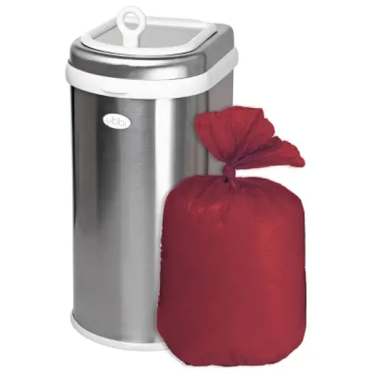 Ubbi Dog and Cat Waste Pail Disposable Bags - Red - 75ct image {3}