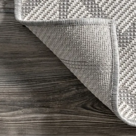 nuLOOM Saunders Geometric Indoor/Outdoor Area Rug image {6}