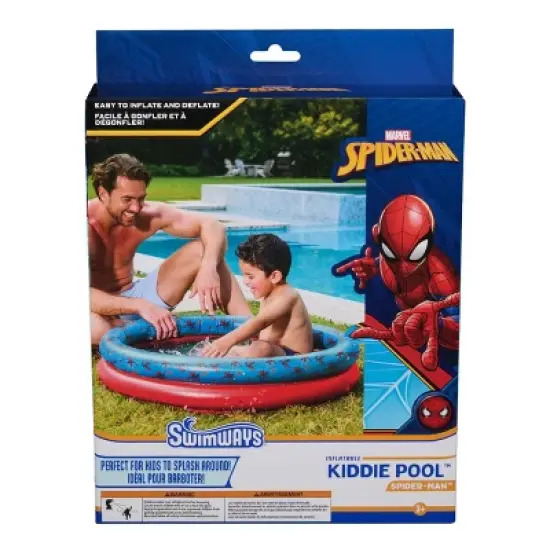 Swimways Marvel Spidey Kiddie Pool: Disney PVC Fun for Ages 3+ image {4}