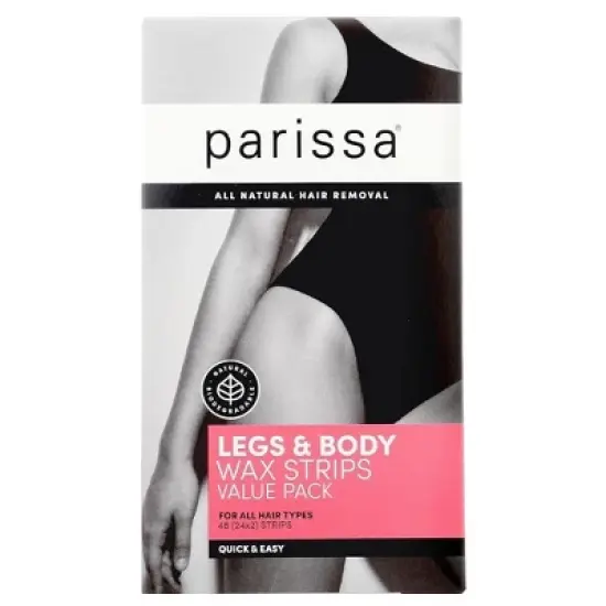Parissa Legs and Body Body Wax Strips - 48 ct image {1}