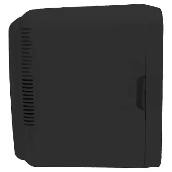 Frigidaire&reg; 0.35-Cu.-Ft. 10-Liter 15-Can Mini Retro Stainless Steel Fridge, Silver image {2}