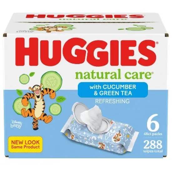 Huggies Natural Care Refreshing Scented Baby Wipes (Select Count) image {16}