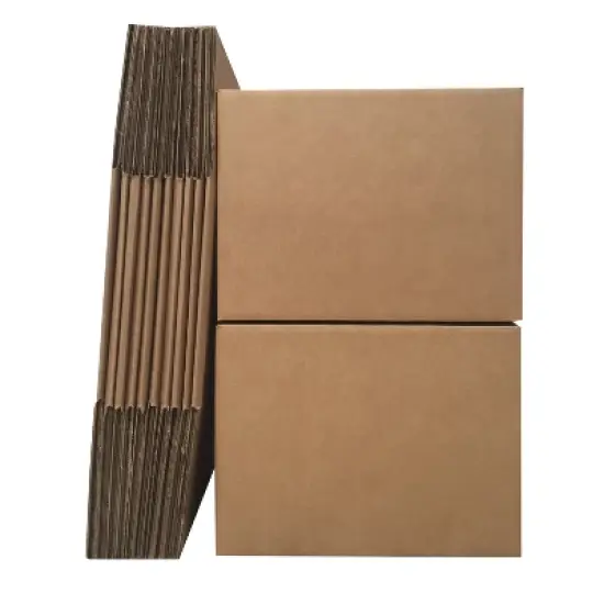 UBMOVE Pack of 10 Large Moving Boxes 20" x 20" x 15" Moving and Storage Boxes image {4}