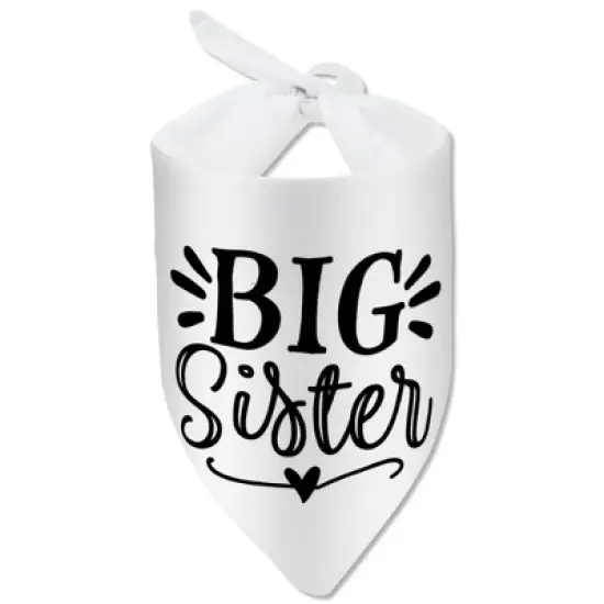 Unique Bargains Dog Bandana White 1 Pc image {7}