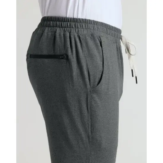 Men's Charcoal Heather Gray Active Joggers - True Classic image {3}