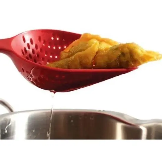 Norpro Large Heat-Resistant Scoop Colander - Strain Berries, Pasta, Eggs and more! image {2}