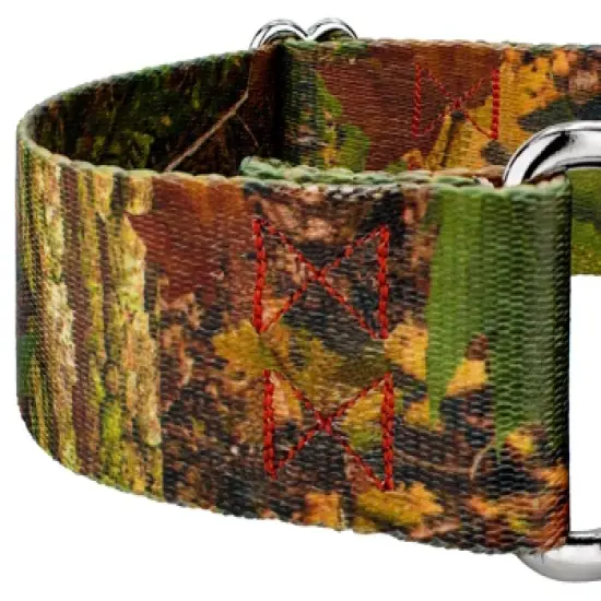 Country Brook Petz 1 1/2 Inch Southern Forest Camo Martingale Dog Collar image {5}