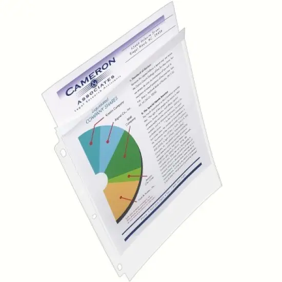 Avery Diamond Clear Secure Top Sheet Protectors, Super Heavyweight, 25 Page Protectors (76000) image {2}