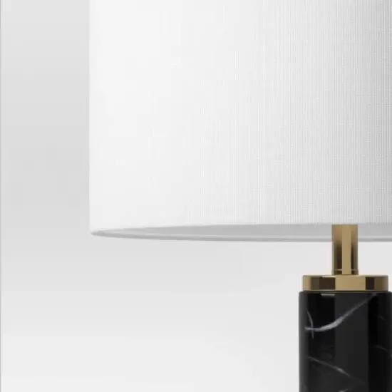 Faux Marble Stick Table Lamp - Threshold&trade; image {3}