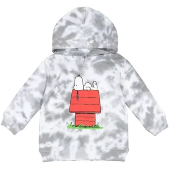 PEANUTS Snoopy Fleece Pullover Hoodie Toddler to Big Kid image {7}