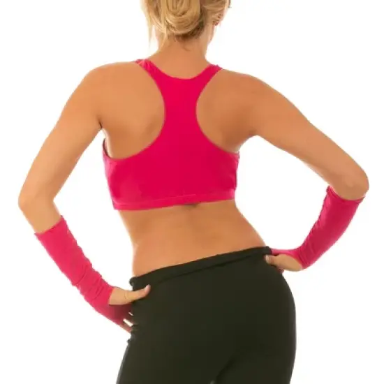 InstantFigure Activewear Compression Racer Back Sports Bra AWT019 image {5}