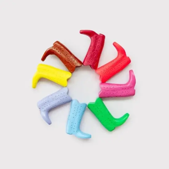 Daydream Society - Pony Tales Boot Shaped Crayons - Pack of 8 Crayons image {2}