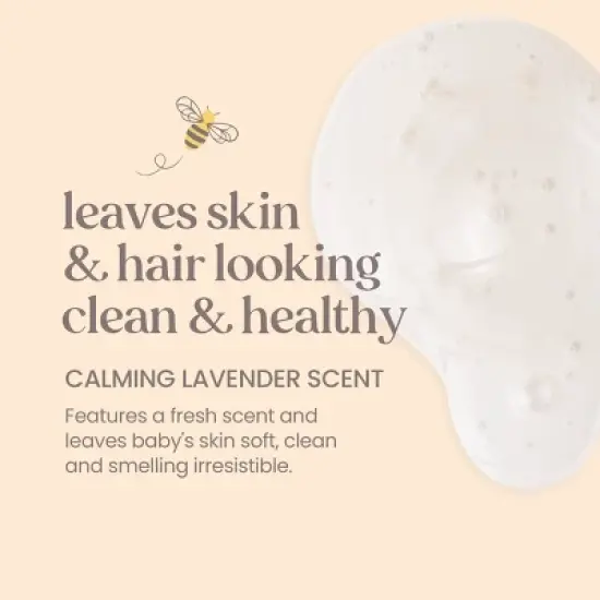 Burt's Bees Baby Shampoo & Wash, Calming - 21oz image {2}