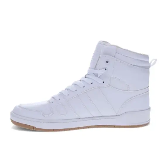 Levi's Mens BB Hi Pebbled Vegan Synthetic Leather Casual Hightop Sneaker Shoe image {4}