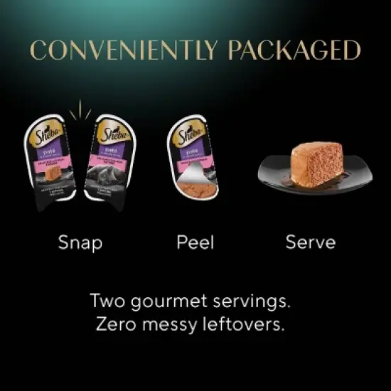 Sheba Perfect Portions Seafood Flavor Variety Pack Pate Wet Cat Food image {3}