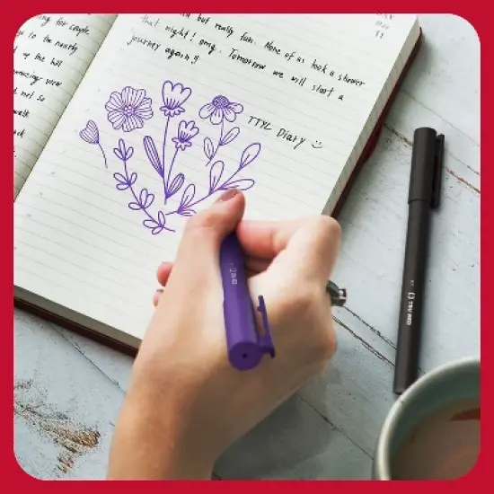 TRU RED Quick Dry Gel Pens Med Point 0.7mm image {6}