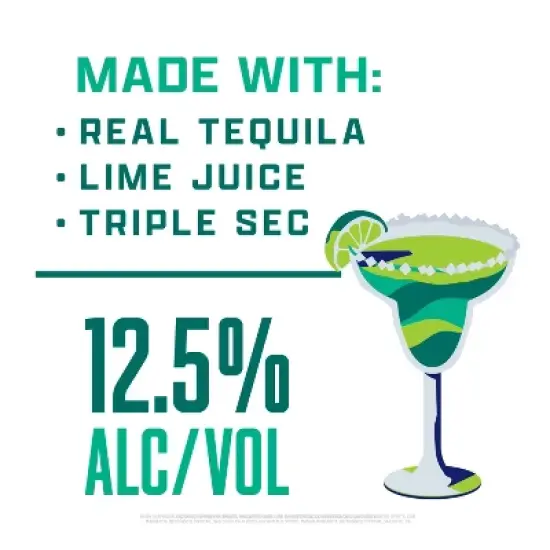 Cutwater Lime Tequila Margarita Cocktail - 4pk/355ml Cans image {2}
