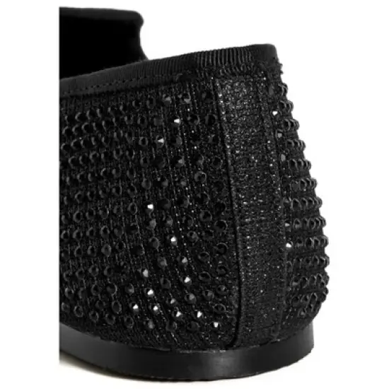 Women's WIDE FIT Maya Flat Shoe - black | AVENUE image {6}