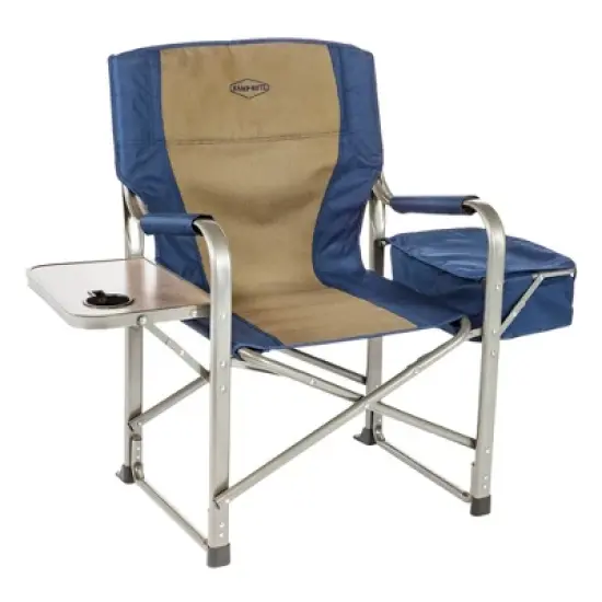 Kamp-Rite Camp Folding Director's Chair with Side Table & Cooler (4 Pack) image {6}