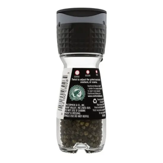 McCormick Black Pepper Grinder - 1oz image {18}